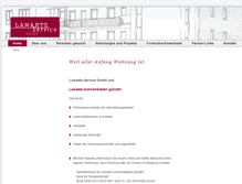 Tablet Screenshot of lawaetz-service.de